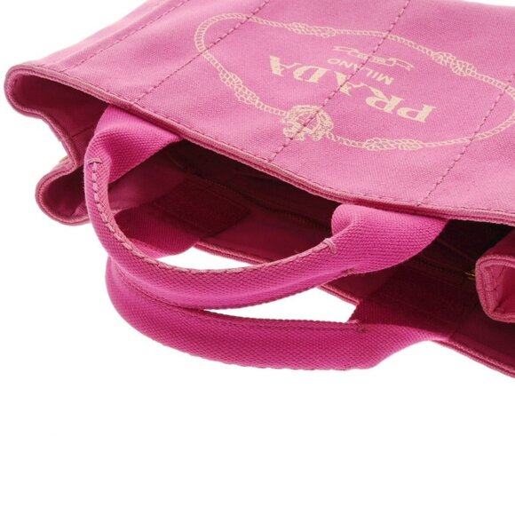 PRADA Canapa mini Pink BN2439 hand bag 800000135674000 - Picture 4 of 10